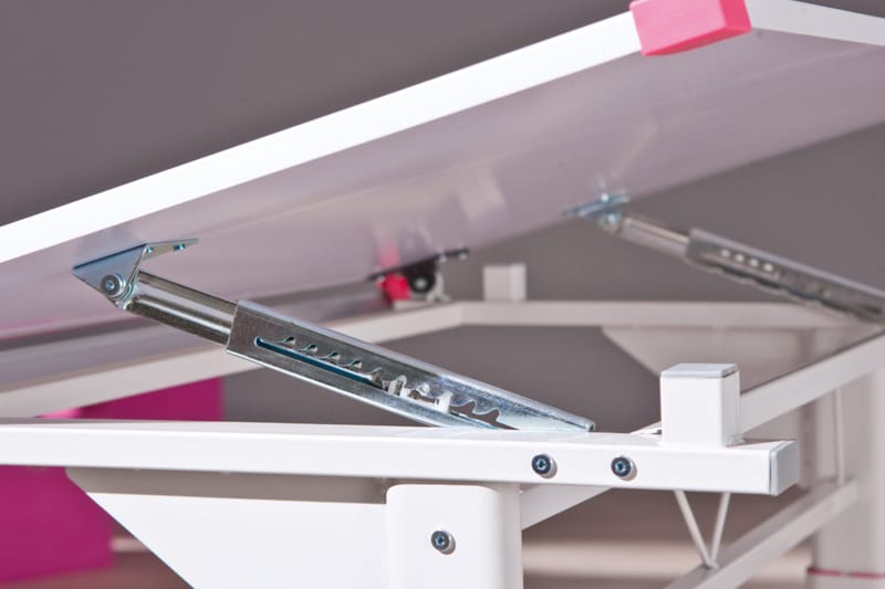 Ivar Skrivebord Barn - Hvit/Grønn/Rosa - Møbler - Bord - Kontorbord - Skrivebord