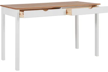 Juntol Skrivebord 140 cm - Hvit - Møbler - Bord - Kontorbord - Skrivebord