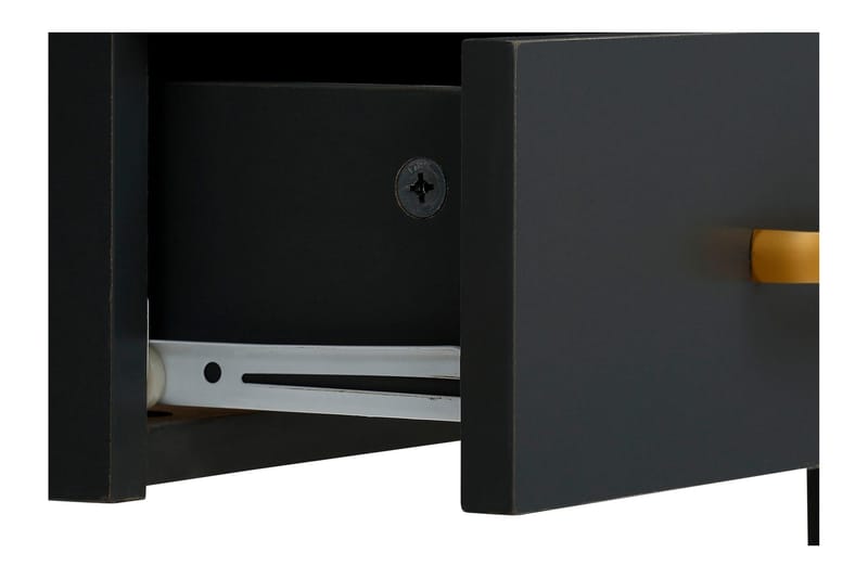 Juntolah Skrivebord 120 cm - Grå/Brun - Møbler - Bord - Kontorbord - Skrivebord