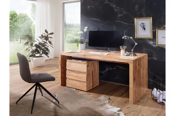 Kanaria Skrivebord 160 cm - Massivt Tre - Møbler - Bord - Kontorbord - Skrivebord