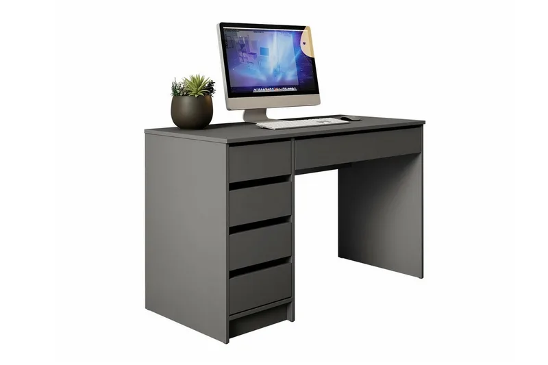 Kintore Skrivbord 120 cm Anthracite - Møbler - Bord - Kontorbord - Skrivebord