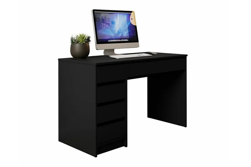 Kintore Skrivbord 120 cm Black - Møbler - Bord - Kontorbord - Skrivebord