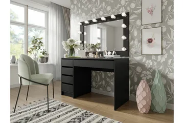 Kintore Skrivbord 120 cm Black - Møbler - Bord - Kontorbord - Skrivebord