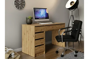Kintore Skrivbord 120 cm NO_BRAND Brown - Møbler - Bord - Kontorbord - Skrivebord
