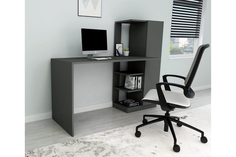 Klul Skrivebord 120 cm - Antrasitt - Møbler - Bord - Kontorbord - Skrivebord