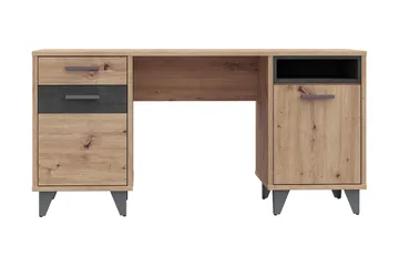 Kocherinovo Skrivebord 150 cm - Brun/Grå - Møbler - Bord - Kontorbord - Skrivebord