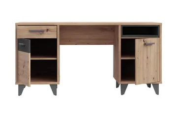 Kocherinovo Skrivebord 150 cm - Brun/Grå - Møbler - Bord - Kontorbord - Skrivebord