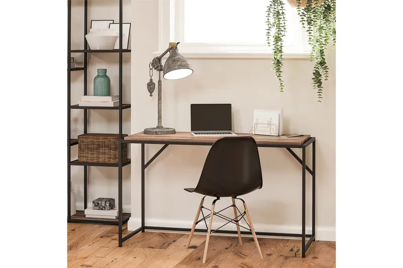 Makvala Skrivebord - Blå - Møbler - Bord - Kontorbord - Skrivebord