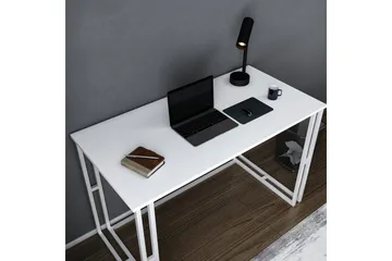 Malem Skrivebord 60x74,8x120 cm - Hvit - Møbler - Bord - Kontorbord - Skrivebord