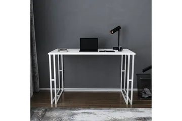 Malem Skrivebord 60x74,8x120 cm - Hvit - Møbler - Bord - Kontorbord - Skrivebord