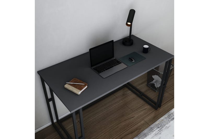 Malem Skrivebord 60x74,8x120 cm - Svart/Antrasitt - Møbler - Bord - Kontorbord - Skrivebord