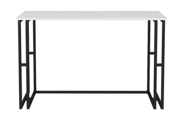 Malem Skrivebord 60x74,8x120 cm - Svart/Hvit - Møbler - Bord - Kontorbord - Skrivebord