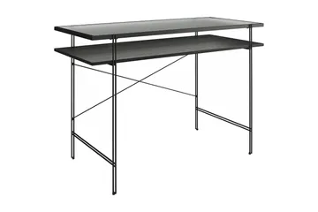 Marinko Skrivebord - Svart - Møbler - Bord - Kontorbord - Skrivebord