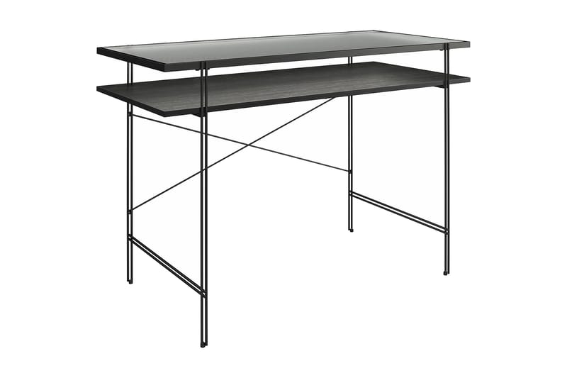 Marinko Skrivebord - Svart - Møbler - Bord - Kontorbord - Skrivebord