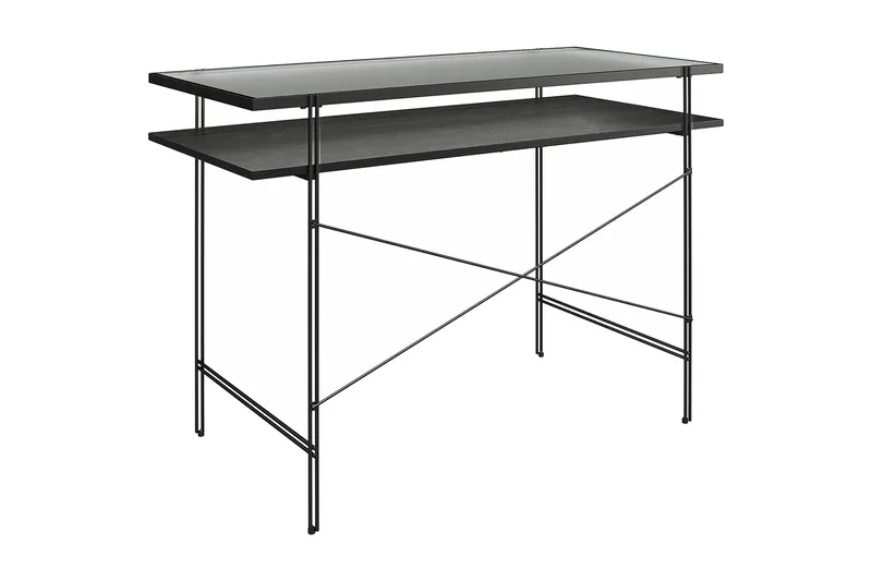 Marinko Skrivebord - Svart - Møbler - Bord - Kontorbord - Skrivebord