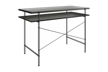 Marinko Skrivebord - Svart - Møbler - Bord - Kontorbord - Skrivebord