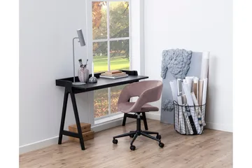 Miso Skrivebord 127x127 cm - Sort - Møbler - Bord - Kontorbord - Skrivebord