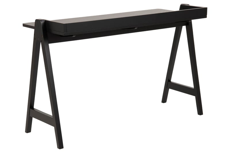 Miso Skrivebord 127x127 cm - Sort - Møbler - Bord - Kontorbord - Skrivebord