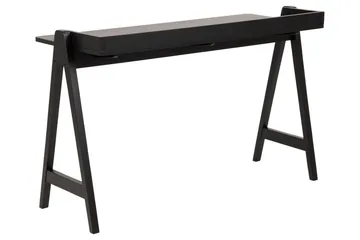 Miso Skrivebord 127x127 cm - Sort - Møbler - Bord - Kontorbord - Skrivebord