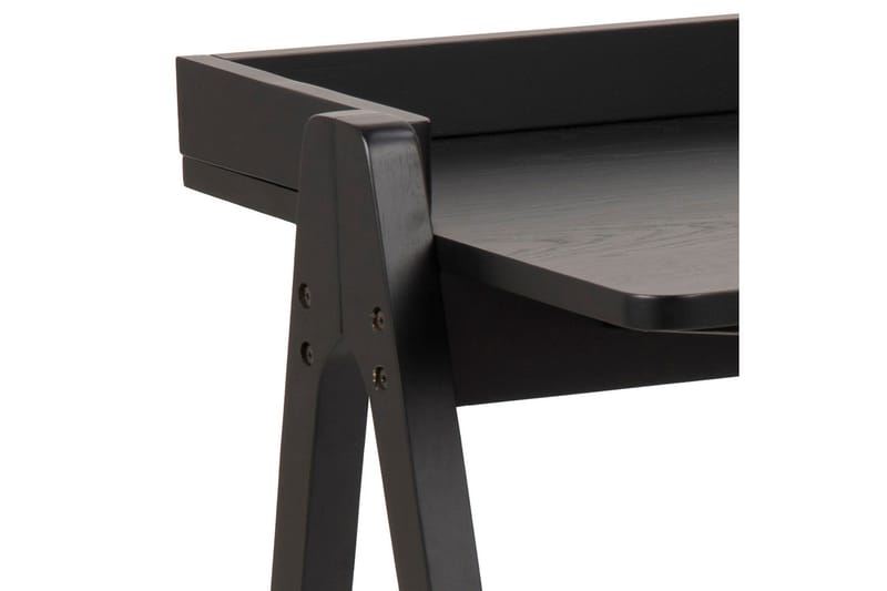 Miso Skrivebord 127x127 cm - Sort - Møbler - Bord - Kontorbord - Skrivebord
