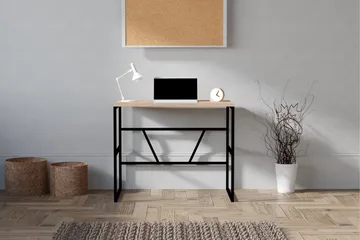 Mitchar Skrivebord 90 cm - Natur - Møbler - Bord - Kontorbord - Skrivebord