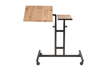 Morse StåSkrivebord 67 cm - Tre/natur/Svart - Møbler - Bord - Kontorbord - Skrivebord