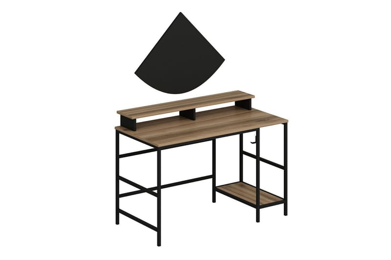Nafe Skrivebord 120 cm - Brun - Møbler - Bord - Kontorbord - Skrivebord