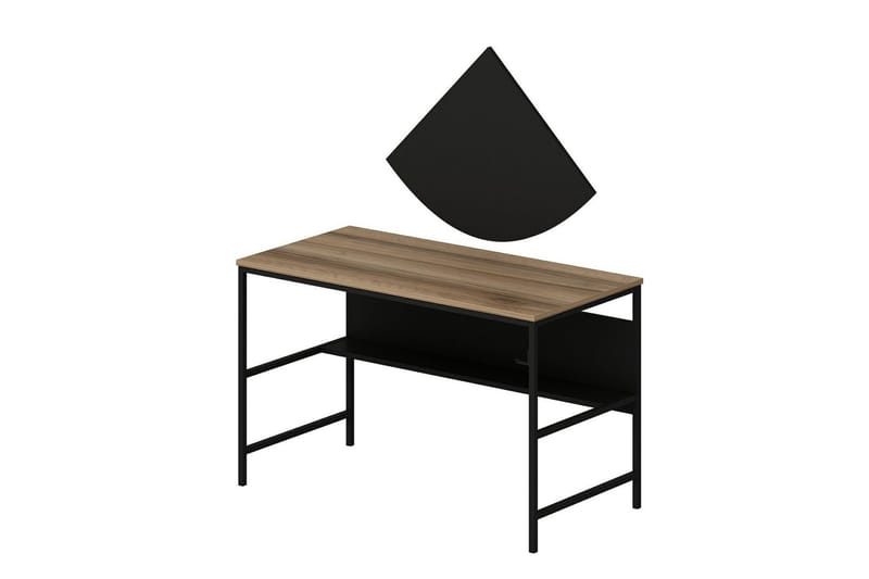 Nafe Skrivebord 120 cm - Brun - Møbler - Bord - Kontorbord - Skrivebord