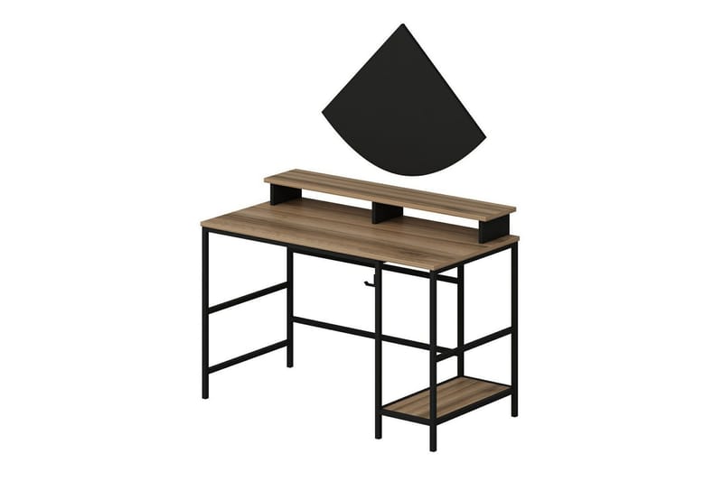 Nafe Skrivebord 120 cm - Brun - Møbler - Bord - Kontorbord - Skrivebord