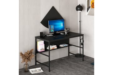 Nafe Skrivebord 120 cm - Svart - Møbler - Bord - Kontorbord - Skrivebord