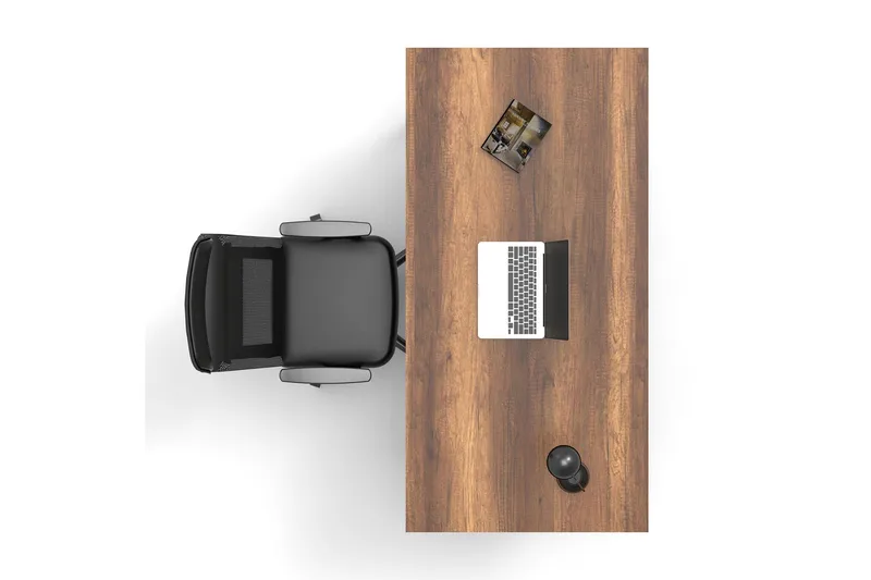 Numandro Skrivebord 180 cm - Teak - Møbler - Bord - Kontorbord - Skrivebord