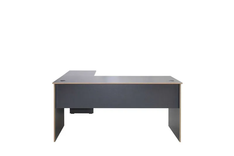 Skrivebord og databord Skrivebord Quelanwich Antrasitt / Eik Antracit, Red Colored Wood