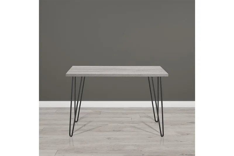 Owen Skrivebord 102 cm Grå/Svart - Dorel Home - Møbler - Bord - Kontorbord - Skrivebord