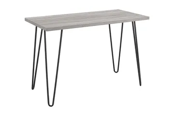 Owen Skrivebord 102 cm Grå/Svart - Dorel Home - Møbler - Bord - Kontorbord - Skrivebord