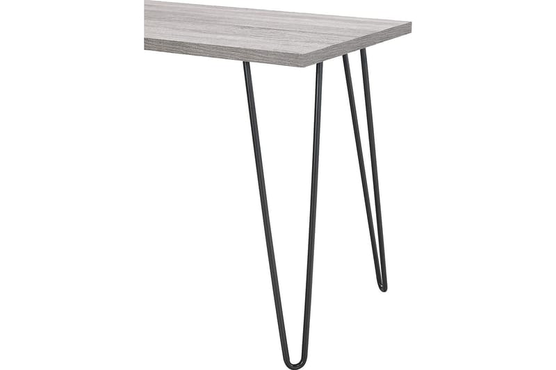 Owen Skrivebord 102 cm Grå/Svart - Dorel Home - M øbler - Bord - Kontorbord - Skrivebord