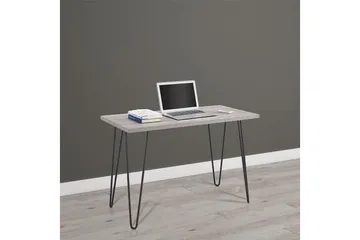 Owen Skrivebord 102 cm Grå/Svart - Dorel Home - Møbler - Bord - Kontorbord - Skrivebord