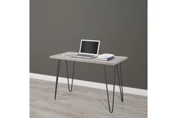 Owen Skrivebord 102 cm Grå/Svart - Dorel Home - Møbler - Bord - Kontorbord - Skrivebord