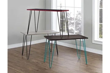 Owen Skrivebord 102 cm Grå/Svart - Dorel Home - Møbler - Bord - Kontorbord - Skrivebord