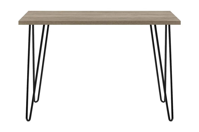 Owen Skrivebord 102 cm Natur/Svart, Dorel Home