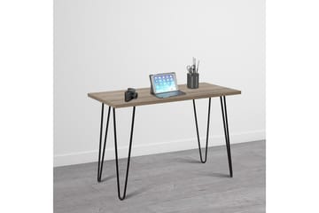 Owen Skrivebord 102 cm Natur/Svart - Dorel Home - Møbler - Bord - Kontorbord - Skrivebord