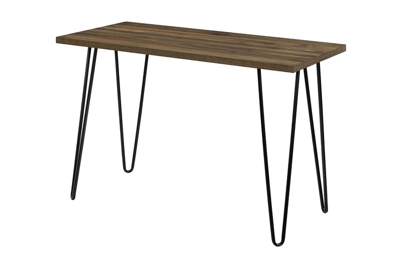 Owen Skrivebord 102 cm Valnøttsbrun/Svart - Dorel Home - Møbler - Bord - Kontorbord - Skrivebord