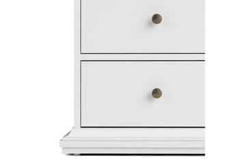 Paris skrivebord 130 cm - Hvit - Møbler - Bord - Kontorbord - Skrivebord