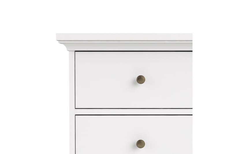 Paris skrivebord 130 cm - Hvit - Møbler - Bord - Kontorbord - Skrivebord