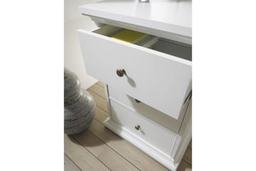 Paris skrivebord 130 cm - Hvit - Møbler - Bord - Kontorbord - Skrivebord