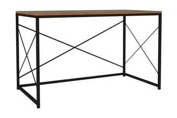 Piaam Skrivebord 121x72x121 cm - Brun - Møbler - Bord - Kontorbord - Skrivebord