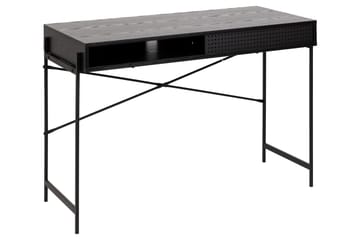 Skrivebord Ricketts 110x110 cm - Sort - Møbler - Bord - Kontorbord - Skrivebord