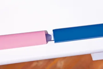 Selena Skrivebord Barn - Hvit/Rosa - Møbler - Bord - Kontorbord - Skrivebord