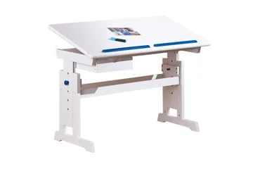 Selena Skrivebord Barn - Hvit/Rosa - Møbler - Bord - Kontorbord - Skrivebord