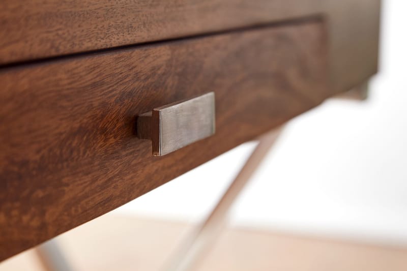 Skirvebord Rachid 120 cm Rektangulær - Natur - Møbler - Bord - Kontorbord - Skrivebord