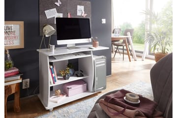 Skrivbord & datorbord Wohnling Vit - Møbler - Bord - Kontorbord - Skrivebord